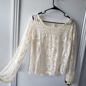 a beautiful sheer blouse